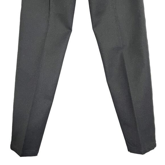 JOSEPH Gabardine Pull-On Slim Pant SIZE 36 US 4 Black Elastic Waist FRANCE - Picture 7 of 10